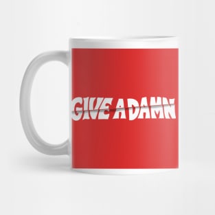 Give A Damn As Worn By Alex Turner Mug